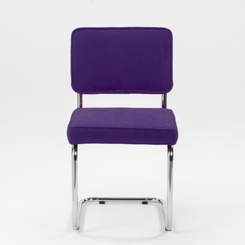 Bruut Ridge Rib stuhl Violett