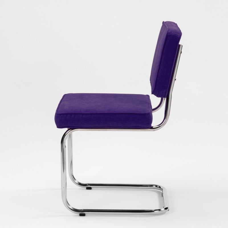 Bruut Ridge Rib stuhl Violett