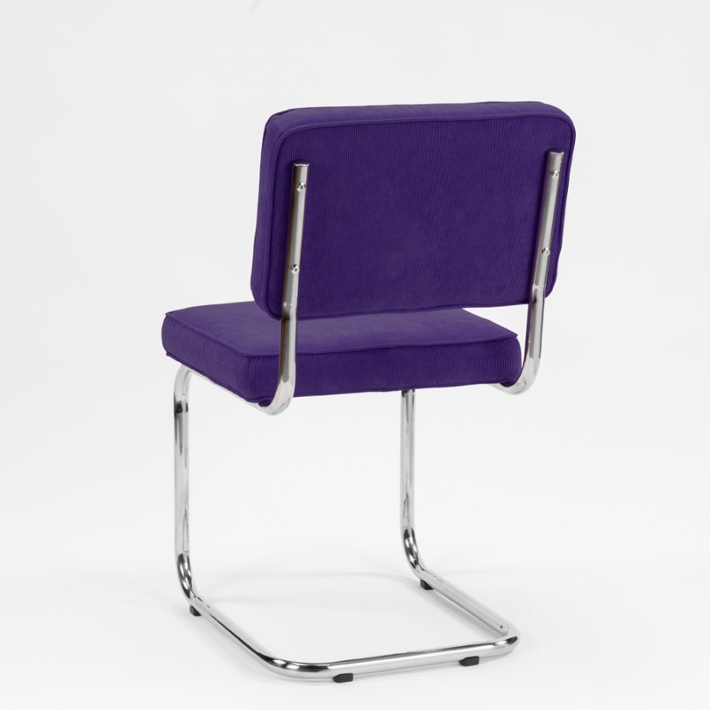 Bruut Ridge Rib stuhl Violett