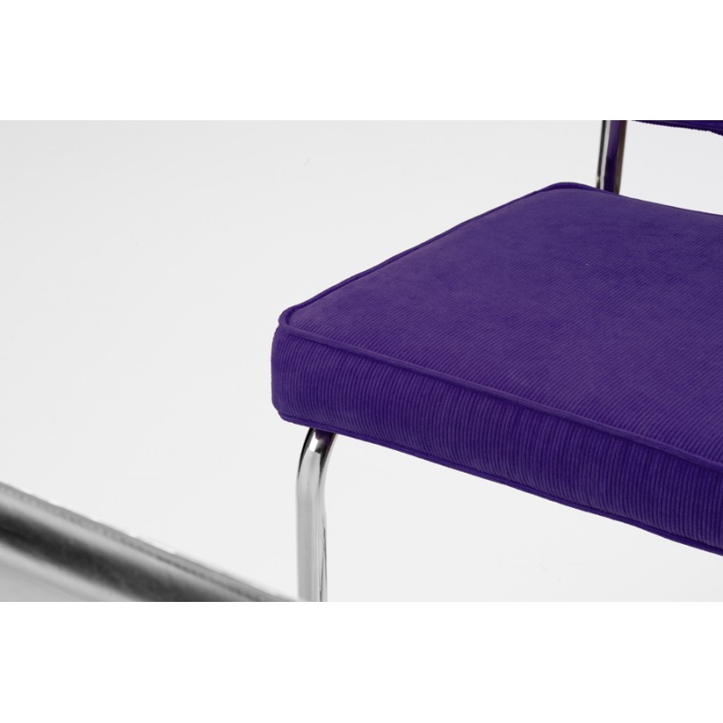 Bruut Ridge Rib stuhl Violett