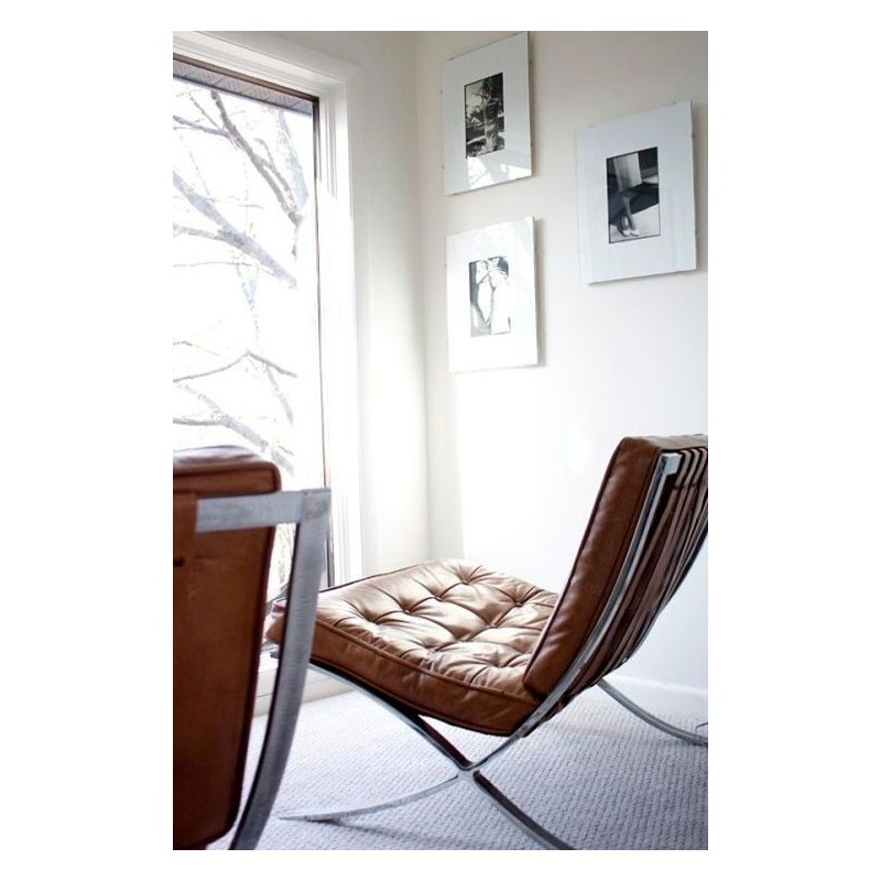 Pavillon sessel Rindsleder Cognac