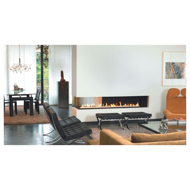 Pavillon Sessel Rindsleder Schwarz